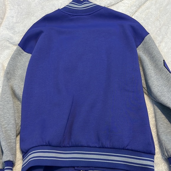 Boston Graphic Oversized Varsity Jacket - Picture 2 of 3